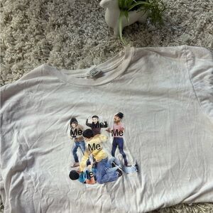 Funny meme white streetwear street style t-shirt. Size medium.